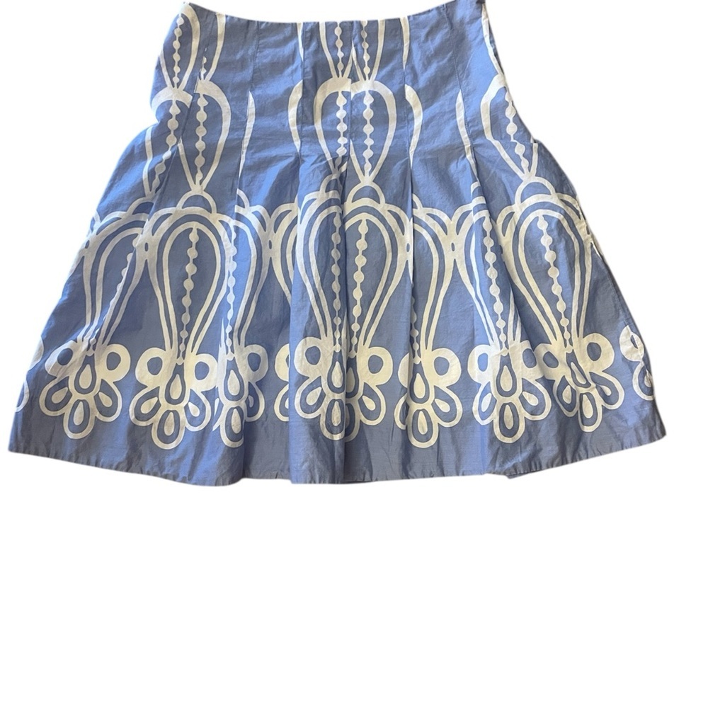 Anthropologie Fei A-line knee-length skirt - silk trim